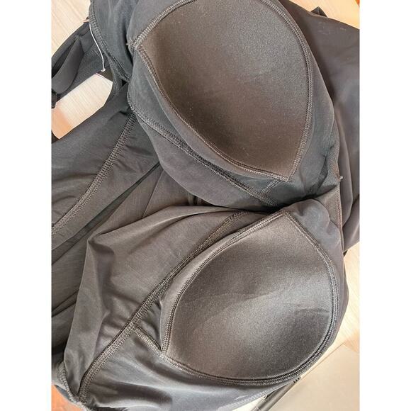 SPEEDO One Piece Bathing Suit Shaping Support in Black Women's Plus Size 24 - Picture 8 of 14